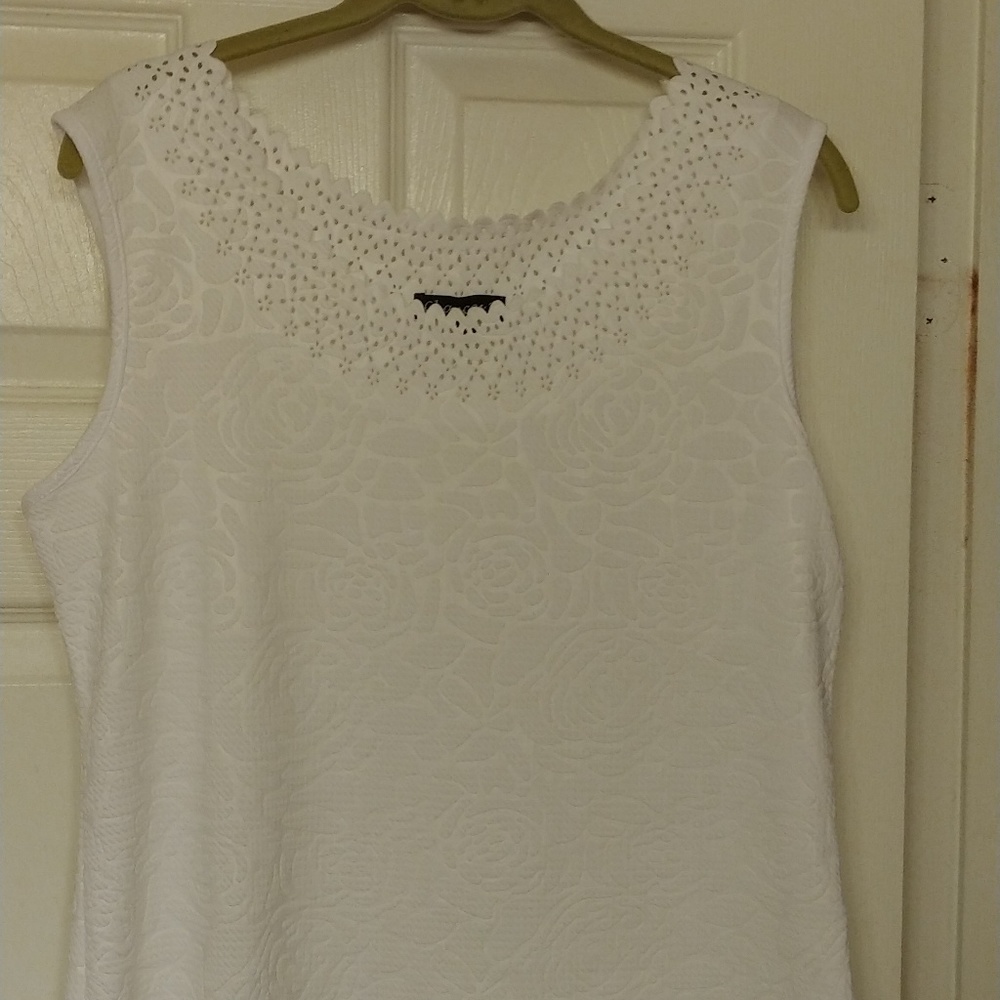 *4 for $16* Dressy white tank